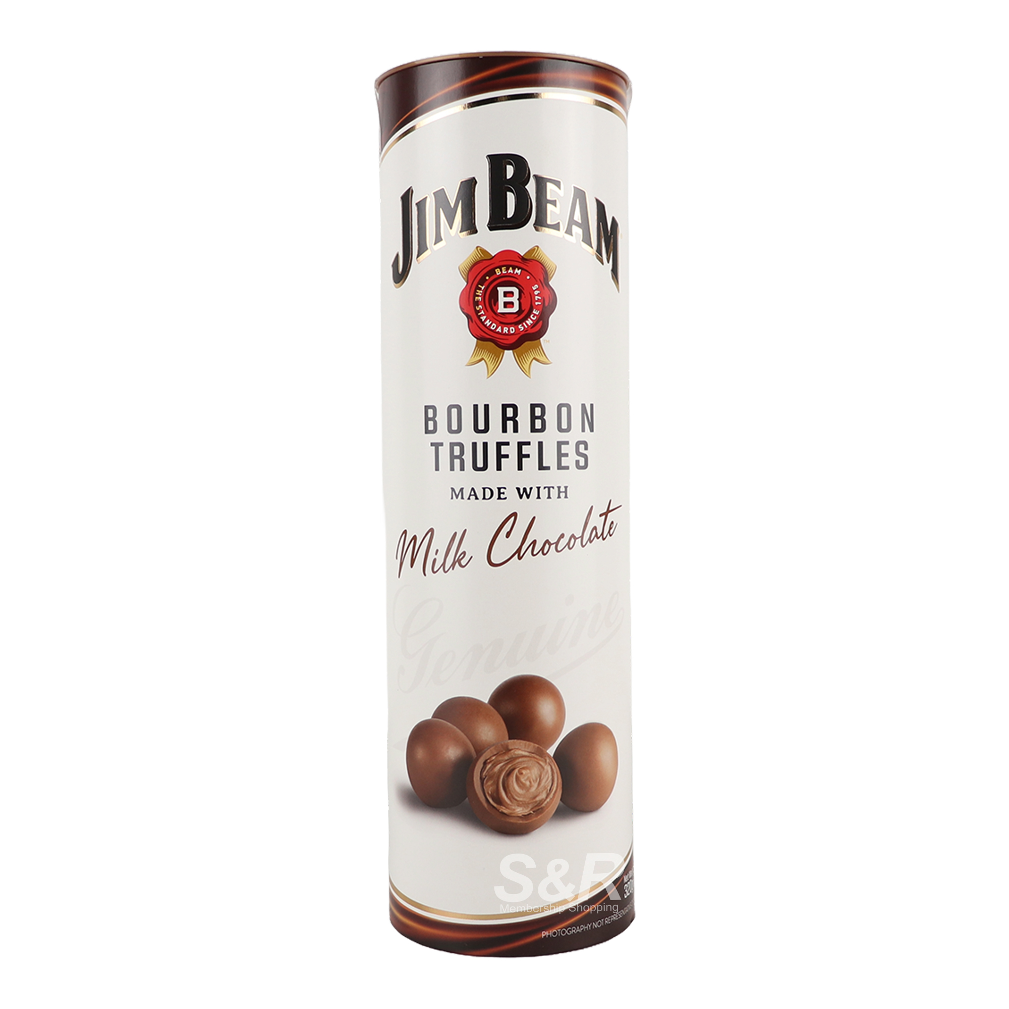 Jim Beam Bourbon Truffles Milk Chocolate 320g Jim Beam Bourbon Truffles Milk Chocolate 320g